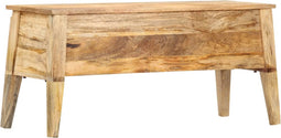 vidaXL - Opbergbox - 99x35x48 - cm - massief - mangohout