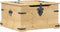 vidaXL - Opbergbox - Corona - 78x78x45 - cm - massief - grenenhout