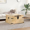 vidaXL - Opbergbox - Corona - 78x78x45 - cm - massief - grenenhout