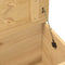 vidaXL - Opbergbox - Corona - 90x78x45 - cm - massief - grenenhout