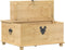 vidaXL - Opbergbox - Corona - 90x78x45 - cm - massief - grenenhout
