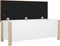 vidaXL - Opbergbox - en - kussen - 105x40x45 - cm - spaanplaat - wit - en - sonoma - eiken
