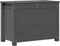 vidaXL - Opbergbox - grijs - 60x32x45,5 - cm - massief - grenenhout