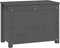 vidaXL - Opbergbox - grijs - 60x32x45,5 - cm - massief - grenenhout