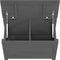 vidaXL - Opbergbox - grijs - 60x32x45,5 - cm - massief - grenenhout