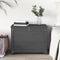 vidaXL - Opbergbox - grijs - 60x32x45,5 - cm - massief - grenenhout