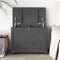vidaXL - Opbergbox - grijs - 60x32x45,5 - cm - massief - grenenhout