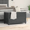 vidaXL - Opbergbox - grijs - 80x40x45,5 - cm - massief - grenenhout
