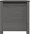 vidaXL - Opbergbox - grijs - 80x40x45,5 - cm - massief - grenenhout