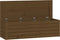 vidaXL - Opbergbox - honingbruin - 109x36,5x33 - cm - massief - grenenhout