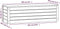 vidaXL - Opbergbox - honingbruin - 109x36,5x33 - cm - massief - grenenhout