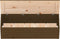 vidaXL - Opbergbox - honingbruin - 109x36,5x33 - cm - massief - grenenhout