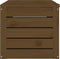vidaXL - Opbergbox - honingbruin - 109x36,5x33 - cm - massief - grenenhout