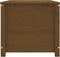 vidaXL - Opbergbox - honingbruin - 110x50x45,5 - cm - massief - grenenhout