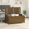 vidaXL - Opbergbox - honingbruin - 110x50x45,5 - cm - massief - grenenhout