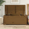 vidaXL - Opbergbox - honingbruin - 110x50x45,5 - cm - massief - grenenhout