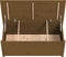 vidaXL - Opbergbox - honingbruin - 110x50x45,5 - cm - massief - grenenhout