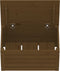 vidaXL - Opbergbox - honingbruin - 59,5x36,5x33 - cm - massief - grenenhout