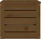vidaXL - Opbergbox - honingbruin - 59,5x36,5x33 - cm - massief - grenenhout
