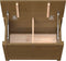 vidaXL - Opbergbox - honingbruin - 60x32x45,5 - cm - massief - grenenhout
