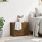 vidaXL - Opbergbox - honingbruin - 60x32x45,5 - cm - massief - grenenhout