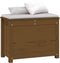 vidaXL - Opbergbox - honingbruin - 60x32x45,5 - cm - massief - grenenhout