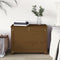 vidaXL - Opbergbox - honingbruin - 60x32x45,5 - cm - massief - grenenhout