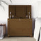 vidaXL - Opbergbox - honingbruin - 60x32x45,5 - cm - massief - grenenhout