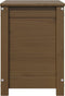 vidaXL - Opbergbox - honingbruin - 60x32x45,5 - cm - massief - grenenhout
