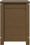 vidaXL - Opbergbox - honingbruin - 60x32x45,5 - cm - massief - grenenhout