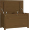 vidaXL - Opbergbox - honingbruin - 80x40x45,5 - cm - massief - grenenhout
