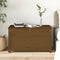 vidaXL - Opbergbox - honingbruin - 80x40x45,5 - cm - massief - grenenhout