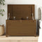 vidaXL - Opbergbox - honingbruin - 80x40x45,5 - cm - massief - grenenhout