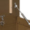 vidaXL - Opbergbox - honingbruin - 80x40x45,5 - cm - massief - grenenhout