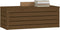 vidaXL - Opbergbox - honingbruin - 89x36,5x33 - cm - massief - grenenhout