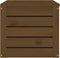 vidaXL - Opbergbox - honingbruin - 89x36,5x33 - cm - massief - grenenhout