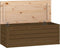 vidaXL - Opbergbox - honingbruin - 89x36,5x33 - cm - massief - grenenhout