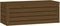 vidaXL - Opbergbox - honingbruin - 89x36,5x33 - cm - massief - grenenhout