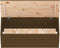 vidaXL - Opbergbox - honingbruin - 89x36,5x33 - cm - massief - grenenhout