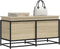 vidaXL - Opbergbox - met - deksel - 100x40x51,5 - cm - bewerkt - hout - sonoma - eiken