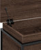 vidaXL - Opbergbox - met - deksel - 100x40x51,5 - cm - bewerkt - hout - bruin - eiken