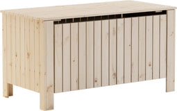 vidaXL - Opbergbox - met - deksel - RANA - 100x49x54 - cm - massief - grenenhout