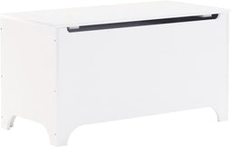 vidaXL - Opbergbox - met - deksel - RANA - 100x49x54 - cm - massief - grenenhout - wit