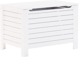 vidaXL - Opbergbox - met - deksel - RANA - 100x49x54 - cm - massief - grenenhout - wit