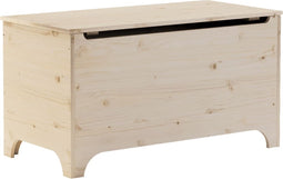 vidaXL - Opbergbox - met - deksel - RANA - 100x49x54 - cm - massief - grenenhout