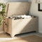 vidaXL - Opbergbox - met - deksel - RANA - 100x49x54 - cm - massief - grenenhout