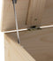 vidaXL - Opbergbox - met - deksel - RANA - 100x49x54 - cm - massief - grenenhout