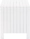 vidaXL - Opbergbox - met - deksel - RANA - 100x49x54 - cm - massief - grenenhout - wit