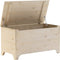 vidaXL - Opbergbox - met - deksel - RANA - 100x49x54 - cm - massief - grenenhout