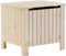 vidaXL - Opbergbox - met - deksel - RANA - 60x49x54 - cm - massief - grenenhout